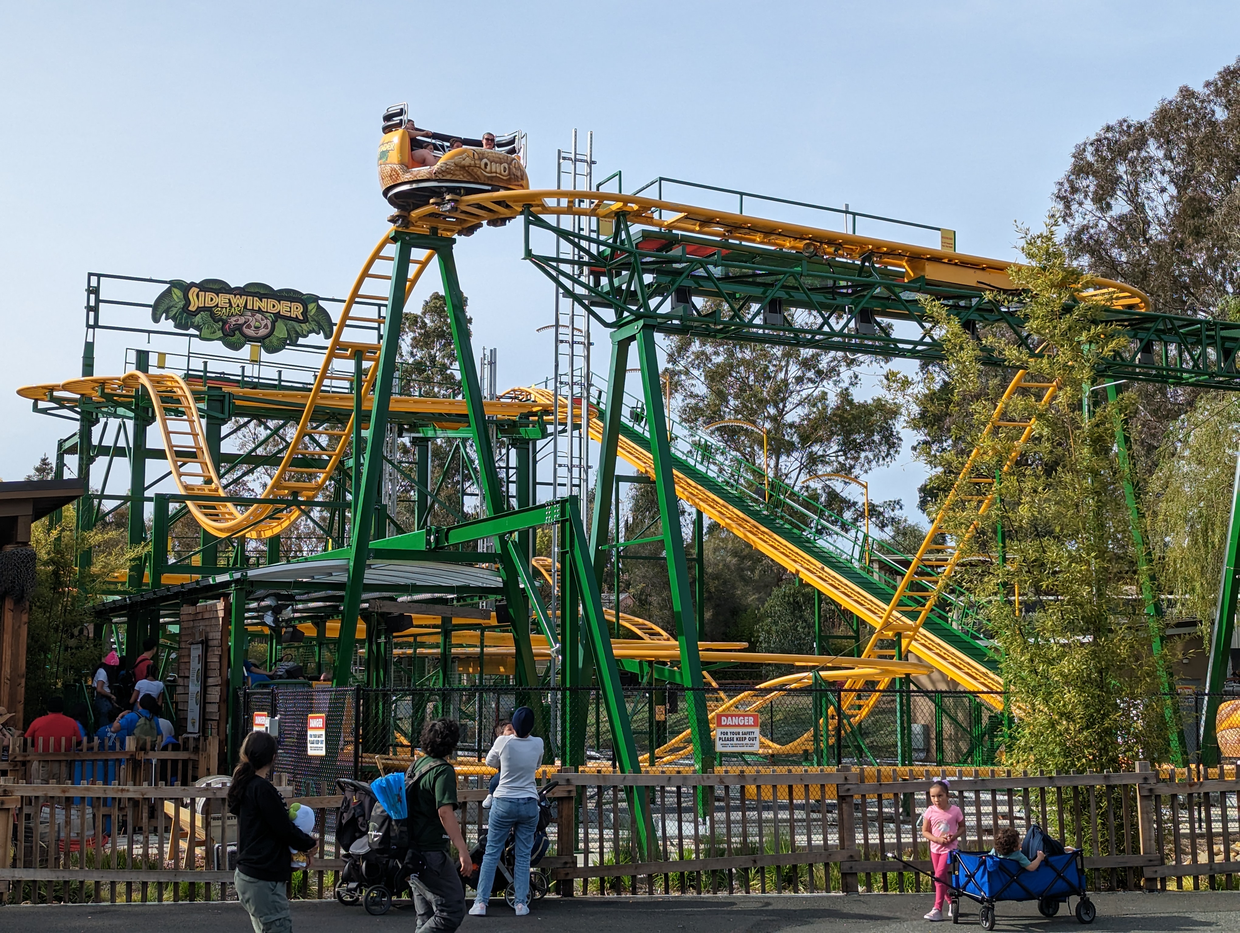 Kolejka górska Sidewinder Safari