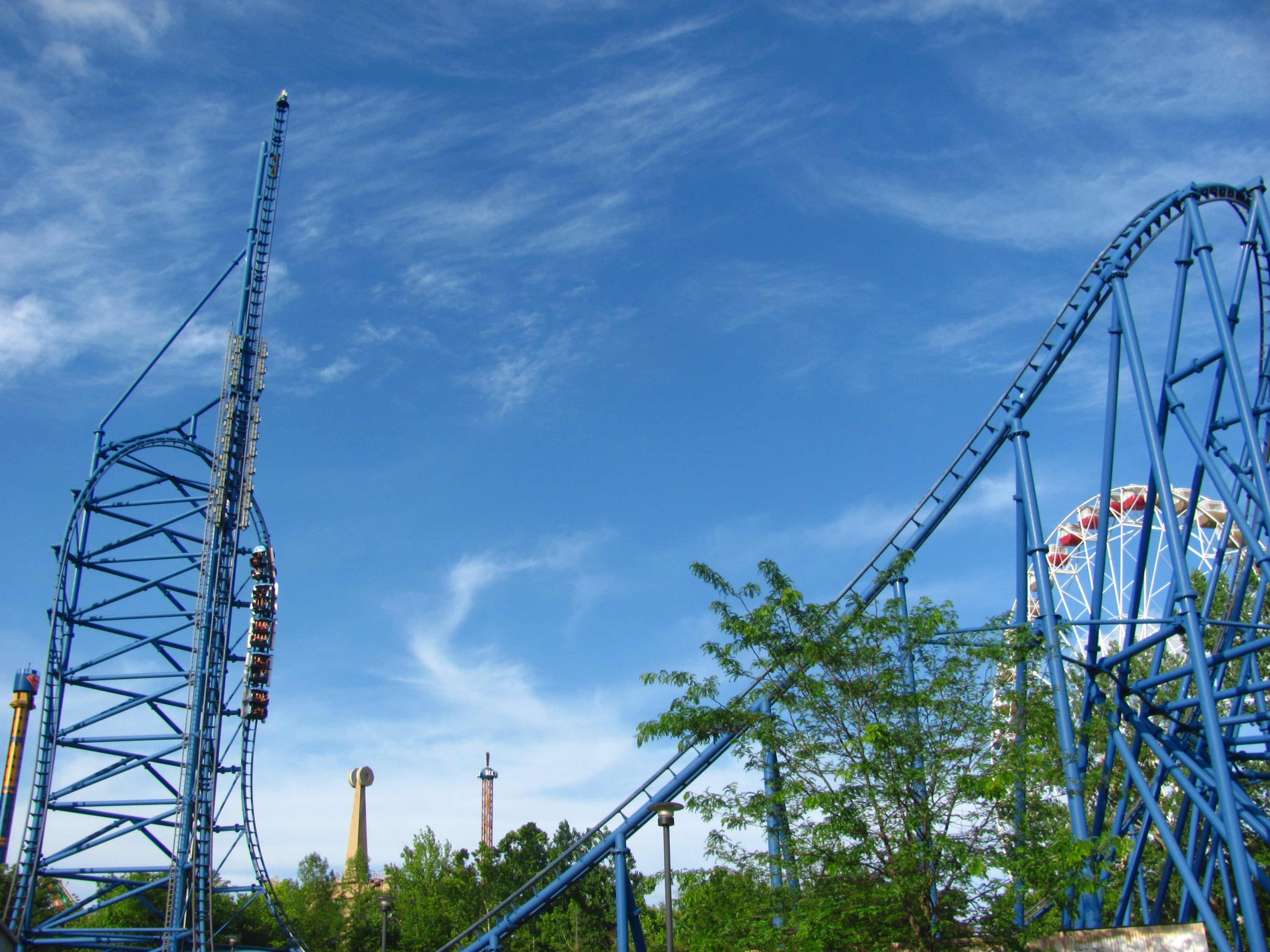 Kolejka górska Mr. Freeze Reverse Blast