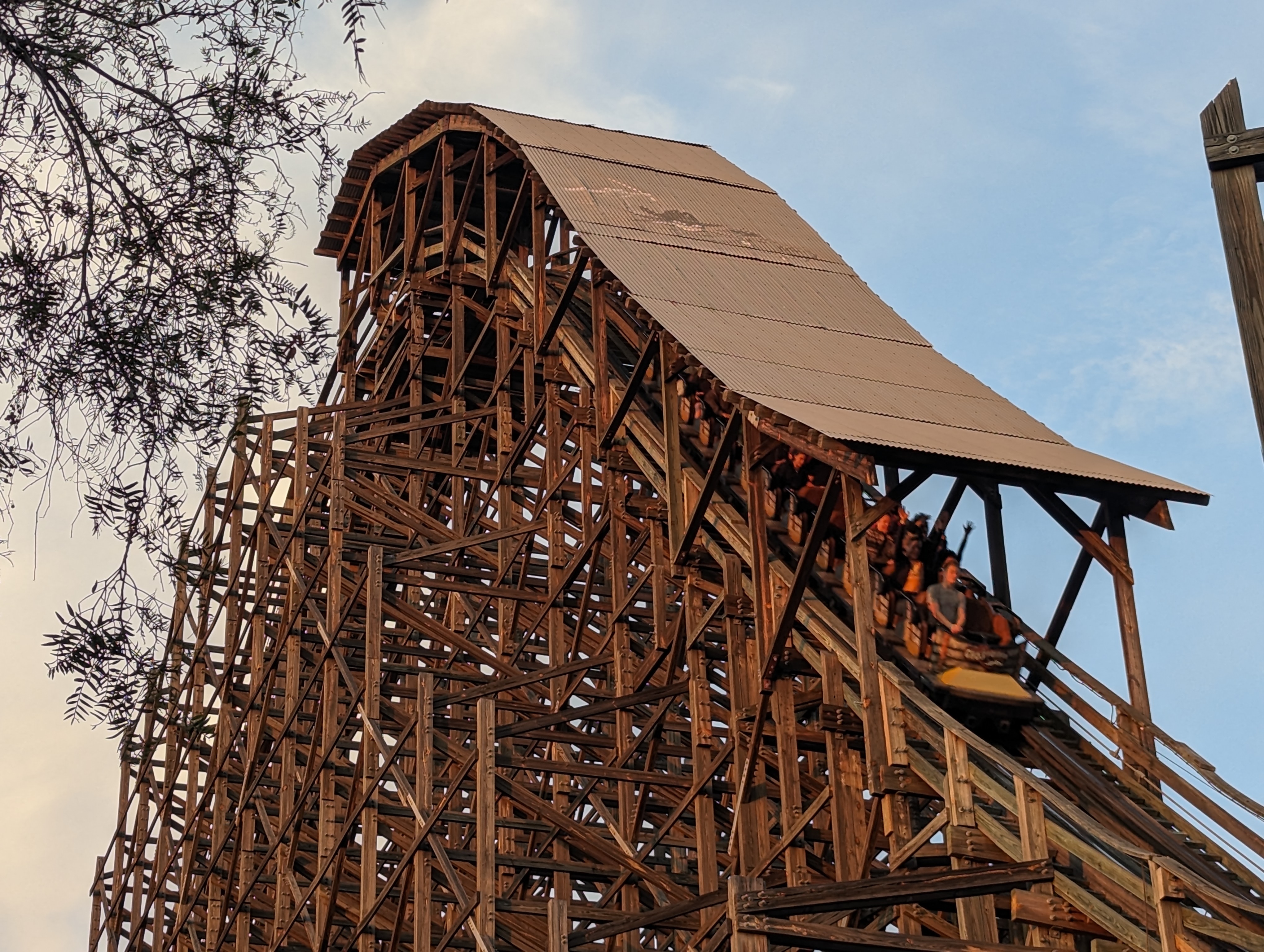 Kolejka górska Ghost Rider