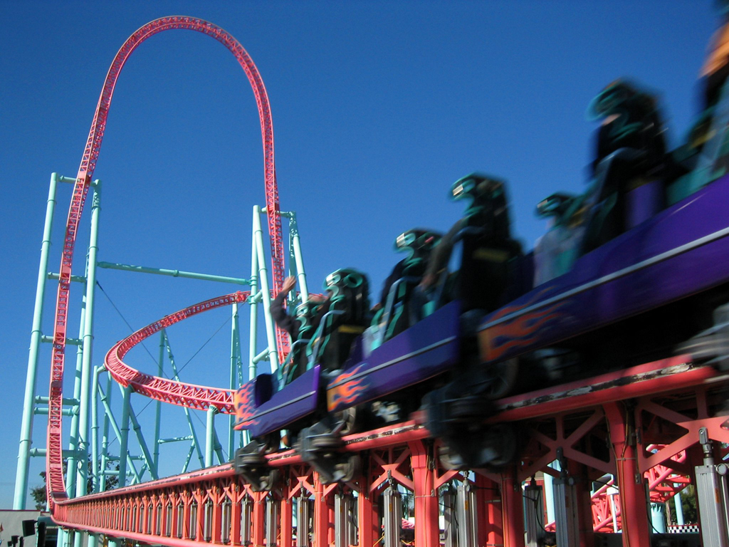 Kolejka górska Xcelerator