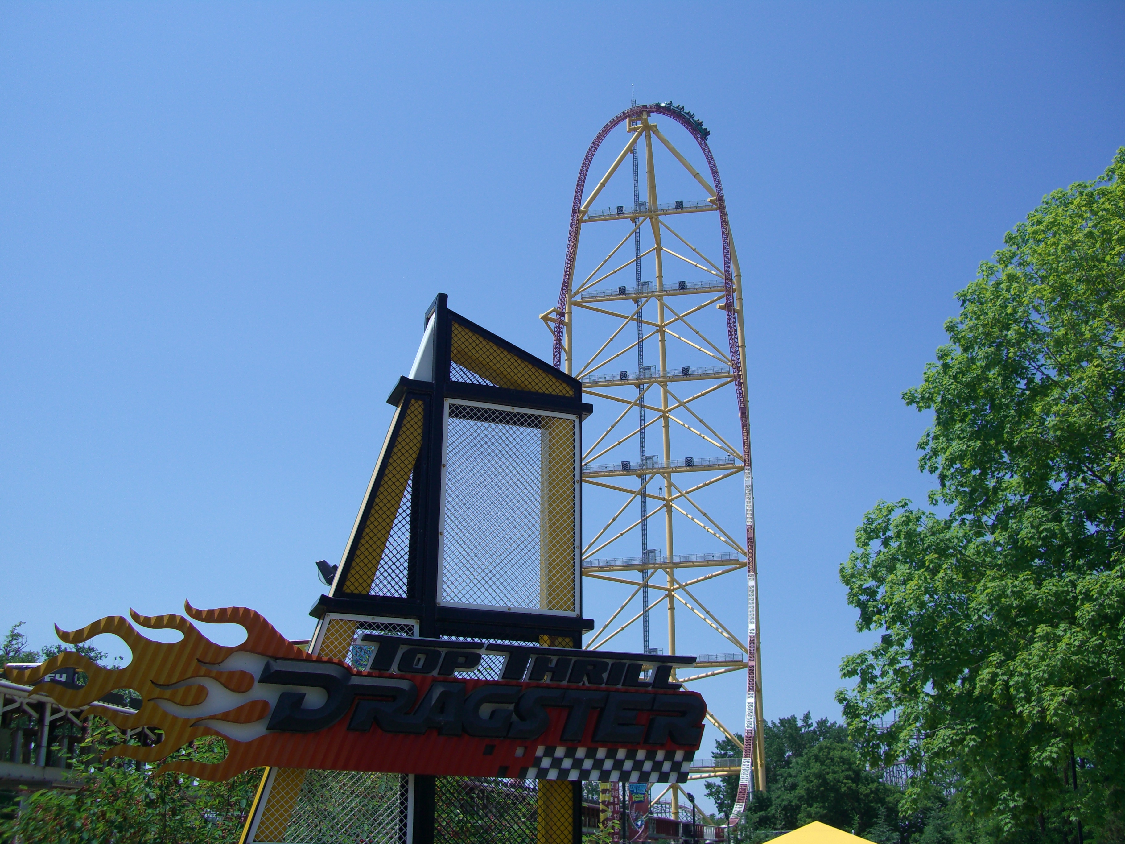 Kolejka górska Top Thrill Dragster