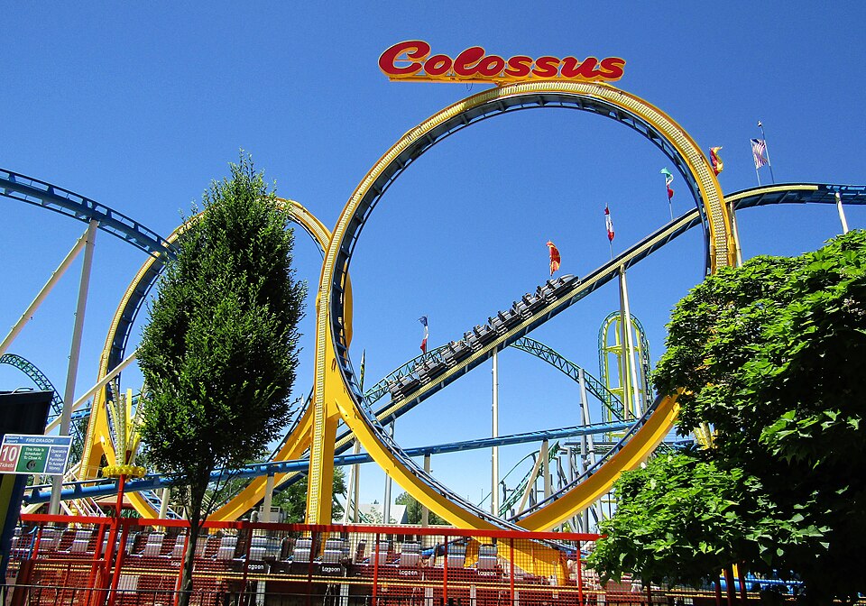 Kolejka górska Colossus the Fire Dragon
