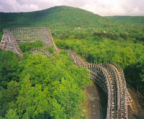 Kolejka górska Arkansas Twister