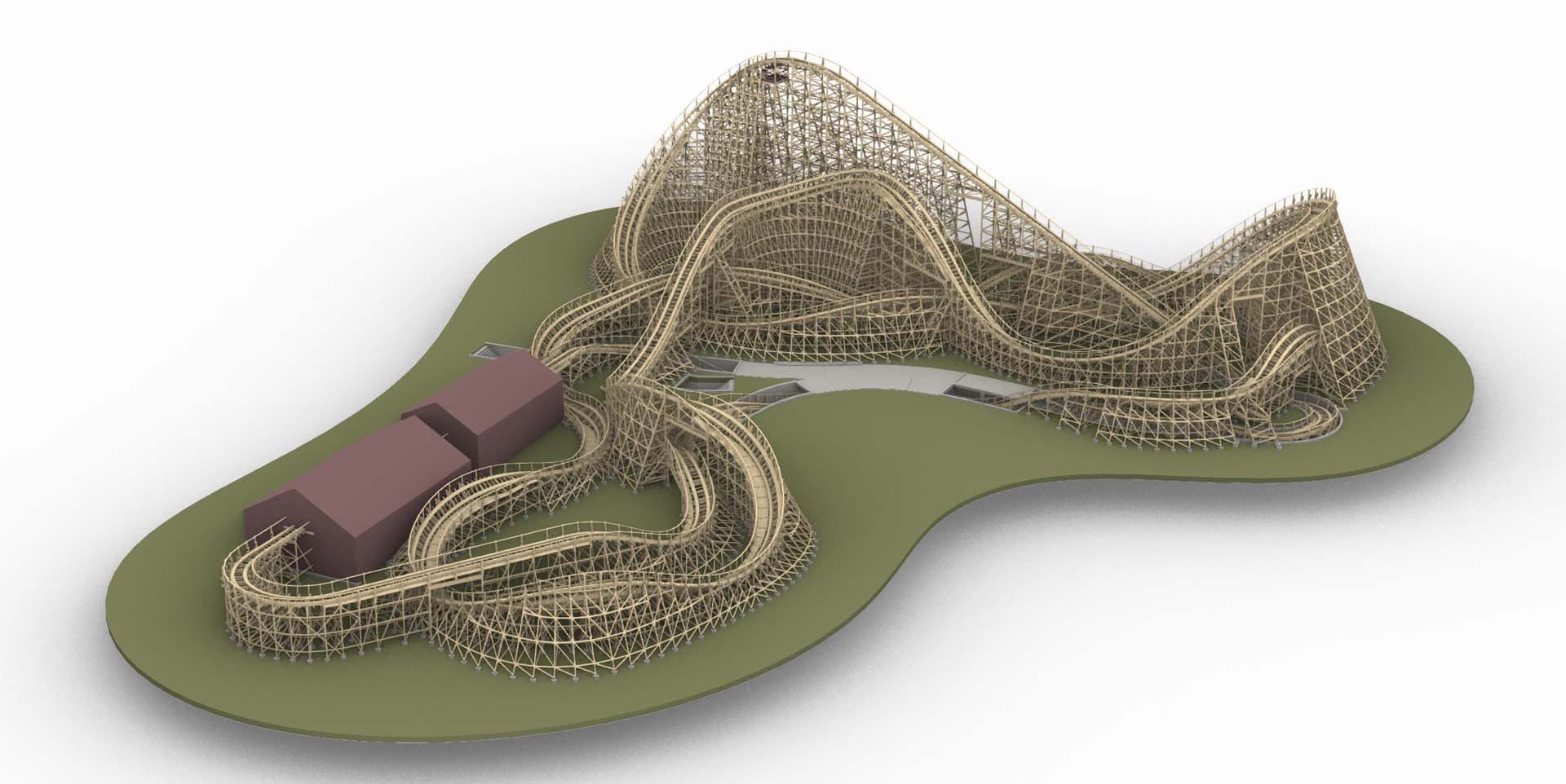 Kolejka górska Mirakulum GCI Coaster
